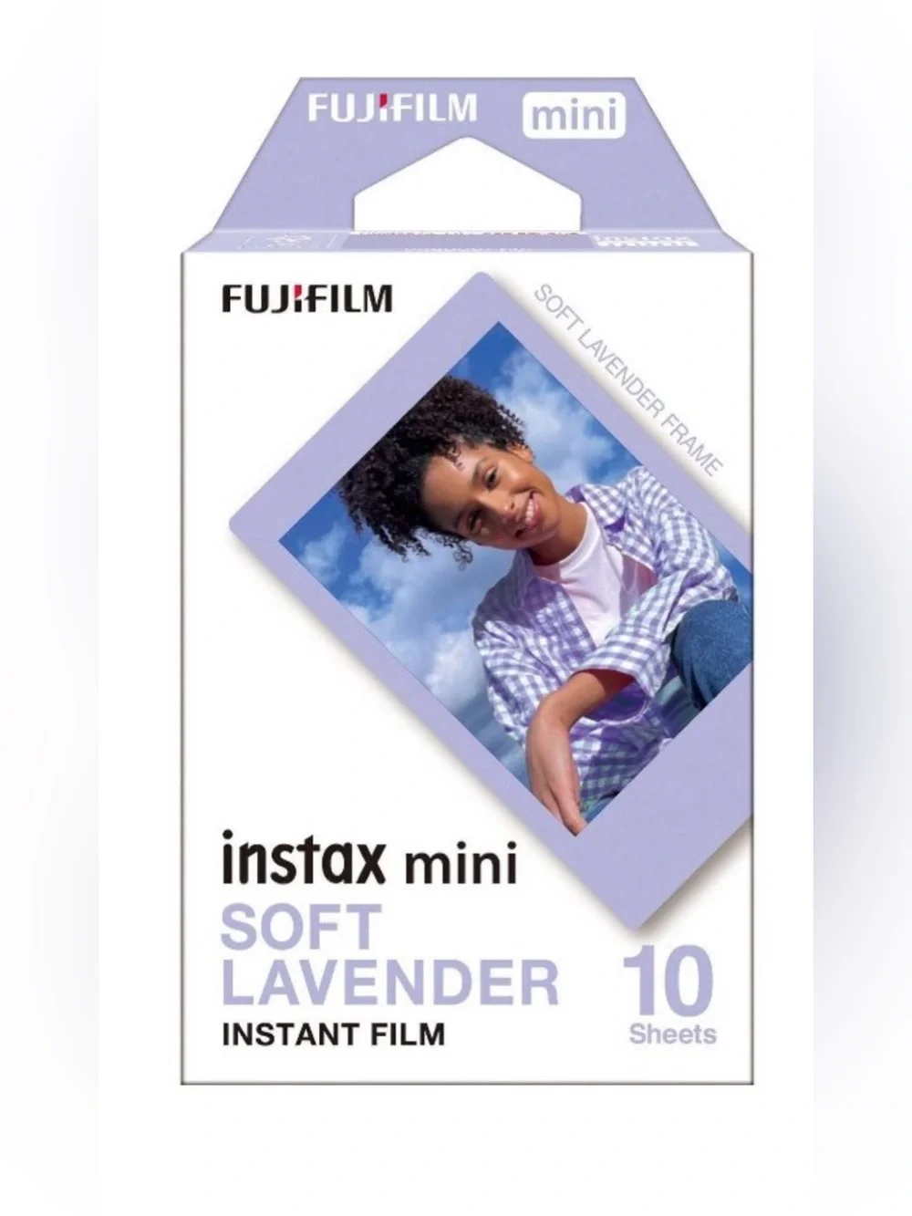 Fujifilm instax Mini Soft Lavender Instant Film •Bundle of 3•